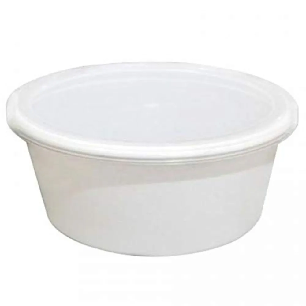 White Plastic Containers