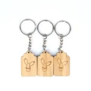 Bamboo Keychain Printing Services