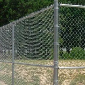 Silver GI Chain Link Fencing