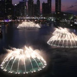 The Dubai Fountain Tourist Attraction 