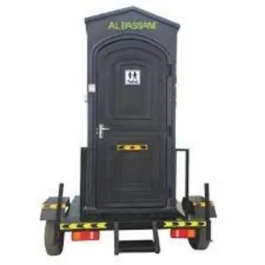 Marble Portable Toilet With Trolley