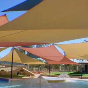 Fixed Pool Shades