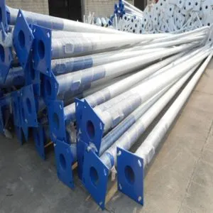 Street Lighting Fabricated Steel Poles