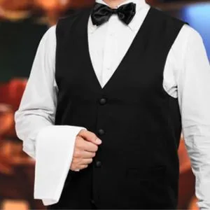 Waiter And Waitress Vest Coat