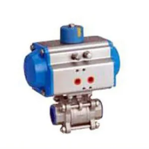 3 PCS Pneumatic Ball Valve