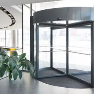 Automatic Revolving Door