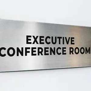 Aluminium Metal Signs