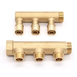 Pex Manifold Two Way Brass