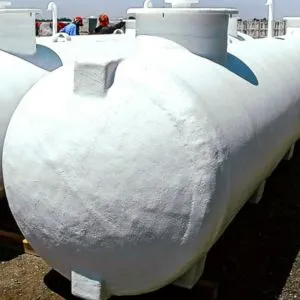 GRP Cylindrical Water Tanks