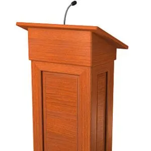 Wooden Podium