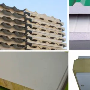 Hi Rib Trapezoidal Polyurethane Sandwich Panels