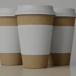 Double Wall Paper Cups With Lids