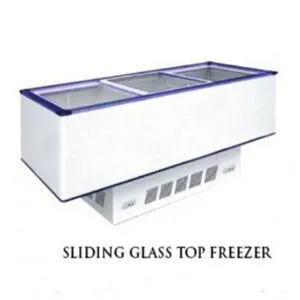 Sliding Glass Top Freezer