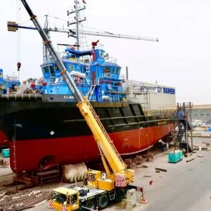 Drydock Ship Maintenance