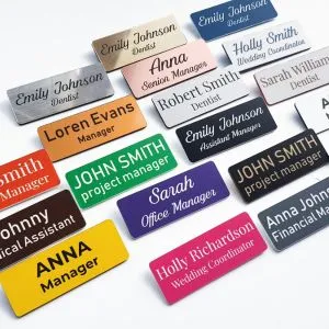 Engraved Name Badges