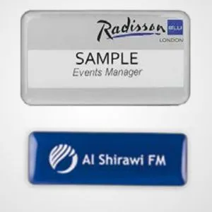 Domed Name Badges