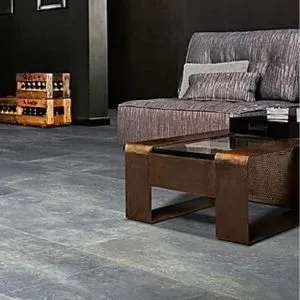 Heterogenous vinyl flooring