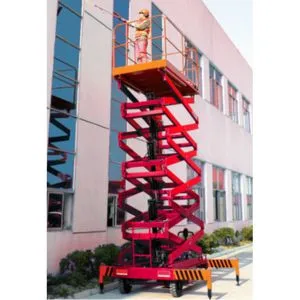 Electric Push Mobile Scissor Lifts