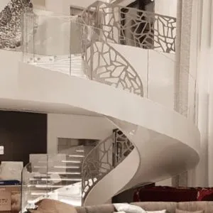 Glass Stair Railing