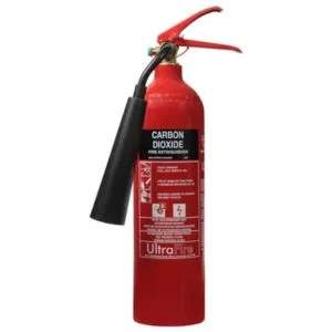 Red Blue Flame Co2 Fire Extinguisher