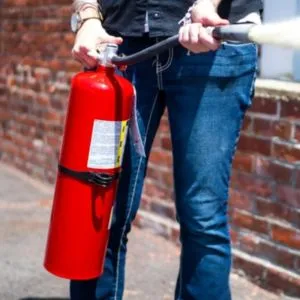 Prime Fire Extinguisher Stand