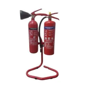 Tubular Fire Extinguisher Stand