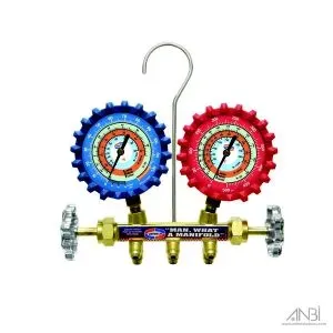 Uniweld QAL3SM5 Valve Brass Manifold Gauge