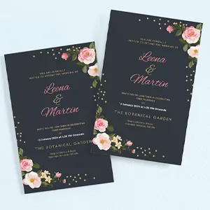 Digital Wedding Card Printing