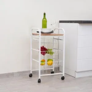 Canola Kitchen Trolley 4 Tier