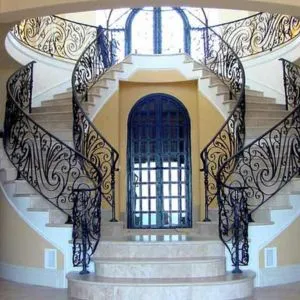 Wrought Iron Stair Railing