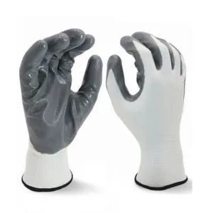 13 GG Nylon liner with PU palm coating gloves