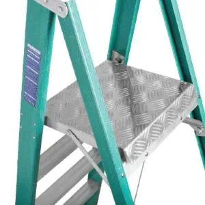 Fiber Glass Platform Ladder