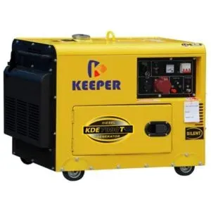 Keeper Diesel Generator Silenced Type