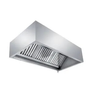 Custom Fabricated Stainless Steel Kitchen Hood