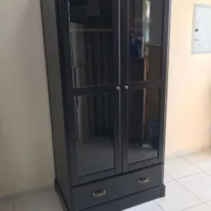 Wardrobe With Glass Doors