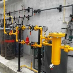 Industrial Gas Piping Works