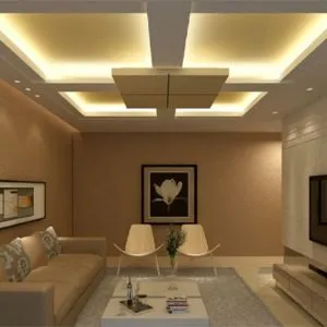 Gypsum Board False Ceiling Installation