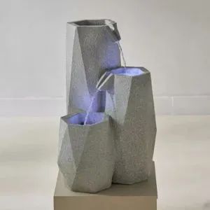 Adele Abstract Fountain With LED