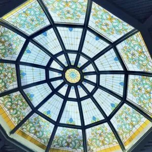 Stained Glass Ceiling Domes