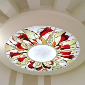 Stained Glass False Ceilings